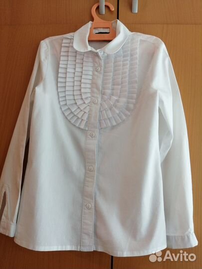 Блузки школьные 122 128