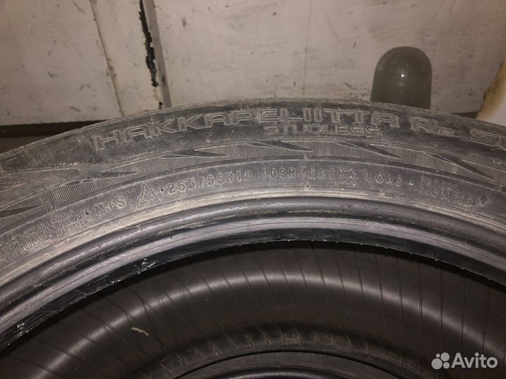 Шины зимние 255 55 18 липучка