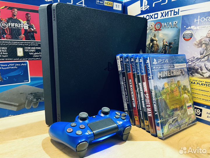 Sony PS4 1 Тб + Gta 5 Гарантия 12 месяцев