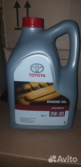 Моторное масло Toyota 5w30/5w40/0w30 5л
