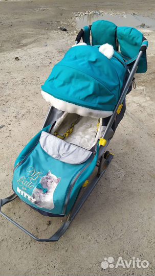 Санки коляска ника