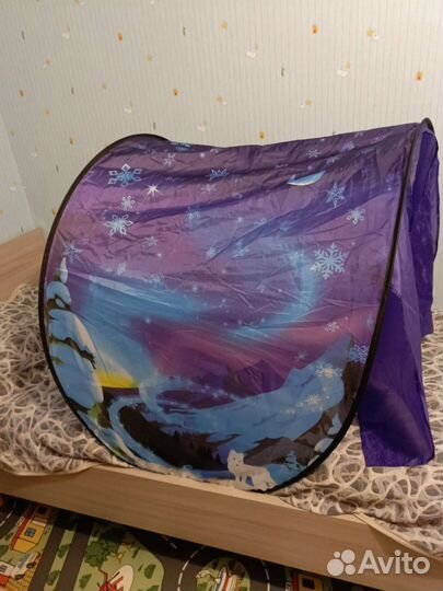 Детский домик-палатка на кровать