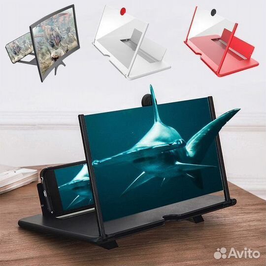 3D увеличитель экрана телефона video amplifier mob