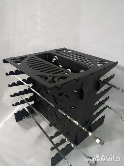 Мангал вертикальный разборный