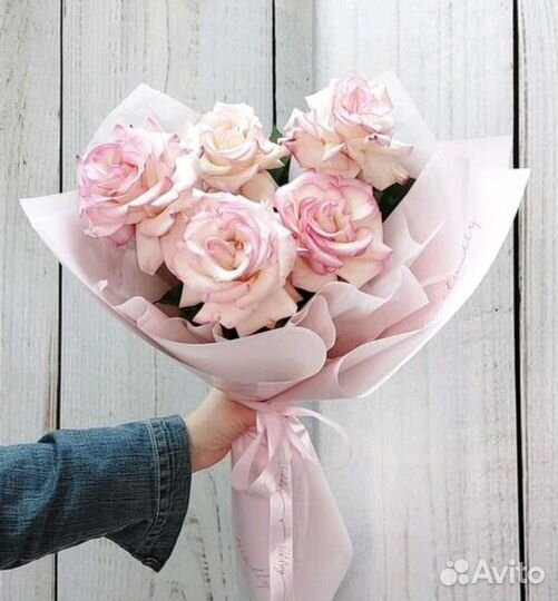 Розы Французские Букет Доставка Купить