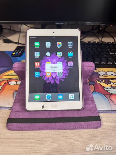 iPad mini WiFi/sim с чехлом