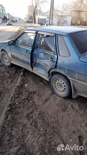 ВАЗ 2115 Samara 1.5 МТ, 2005, битый, 200 000 км