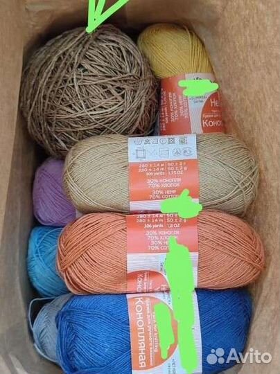 Мочалка коноплянная