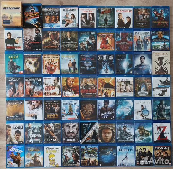 Разные blu-ray диски, лицензия