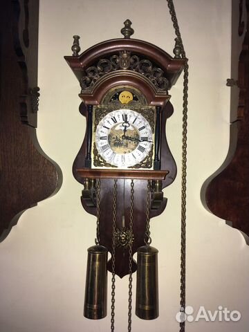 Старинные Голландские часы с боем
