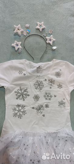 Костюм снежинки