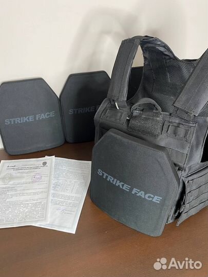 Бронеплиты/бронепластины 2 шт / Испытано