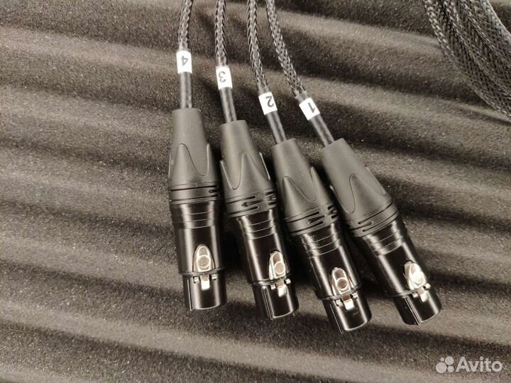 Мультикор 4 Xlr шт. На 4 Xlr гн. Tasker C404