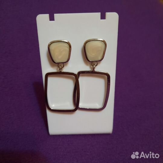 Серьги бижутерия