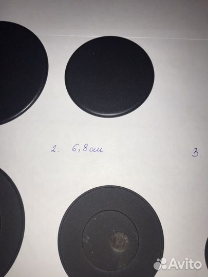 Крышка рассекателя на газовую плиту