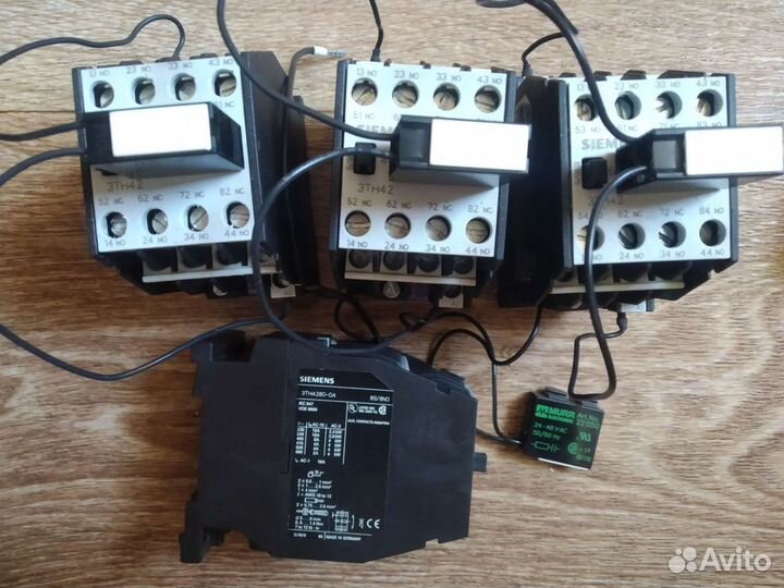 Siemens, moeller оригинал Автомат защиты дв-ля,Кон