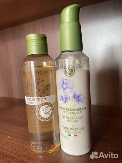 Масло и текстурирующий крем yves rocher