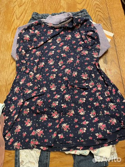 Вещи пакетом на девочку 122 128