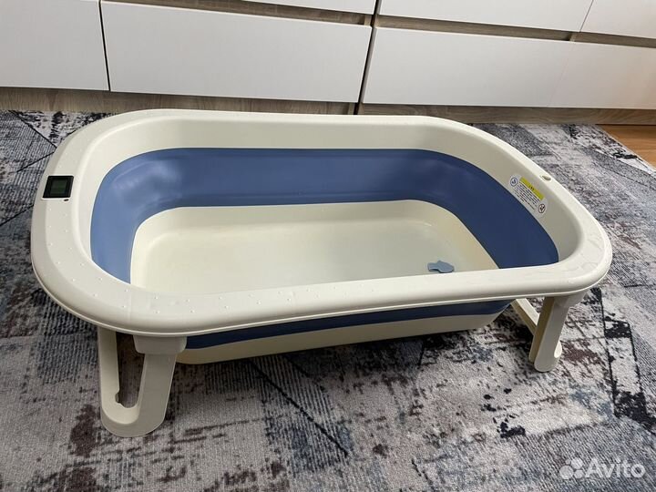 Ванночка для купания складная с матрасиком