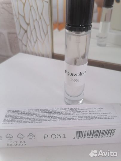 Парфюмерная вода Equivalent P031