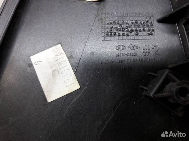 Накладка двери задняя левая Kia Sorento 3 Prime UM