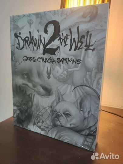 Greg Craola Simkins drawing 2 the well