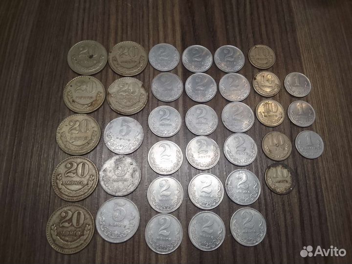Монеты Монголии