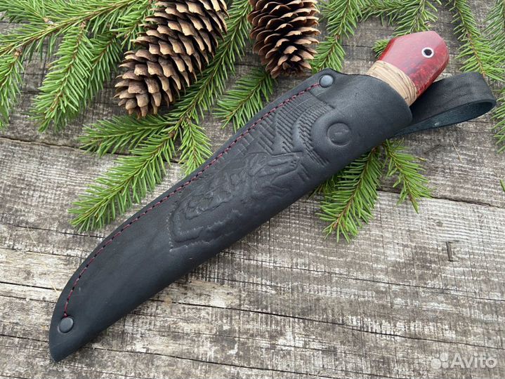 Нож универсальный туристический сталь х12мф