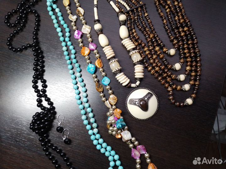 Украшения из натуральных камней