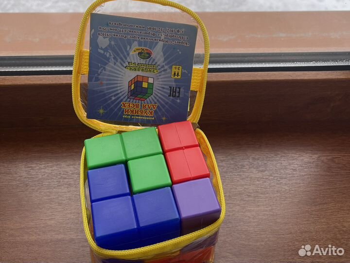 Развивающая игра Кубик-тетрис