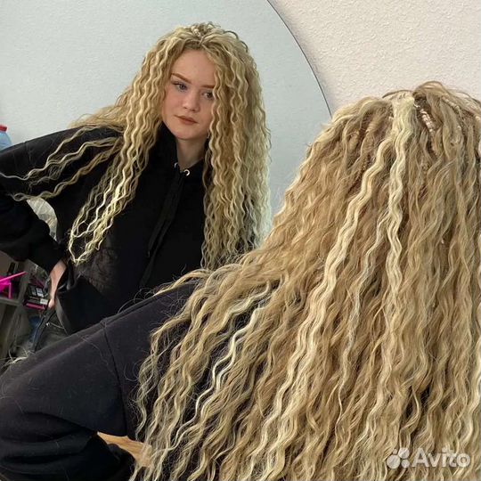 Афролоконы, афрокудри, кудри