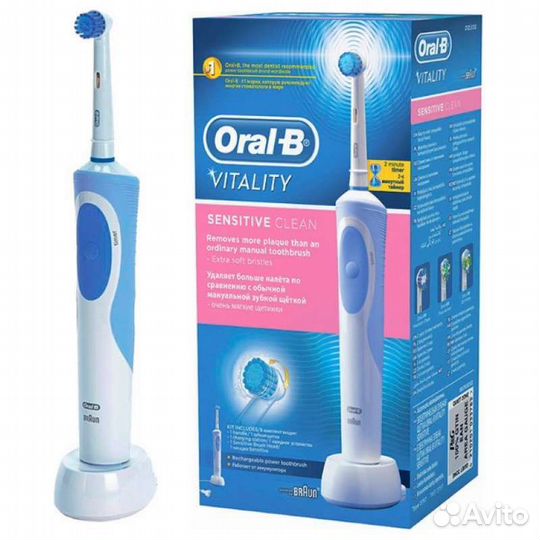 Зубная щетка oral b с насадкой на запчасти