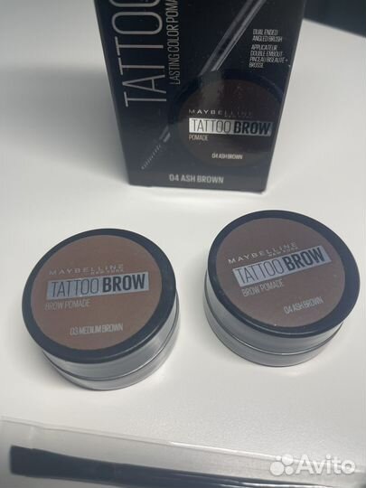 Maybelline tattoo brow для бровей помада