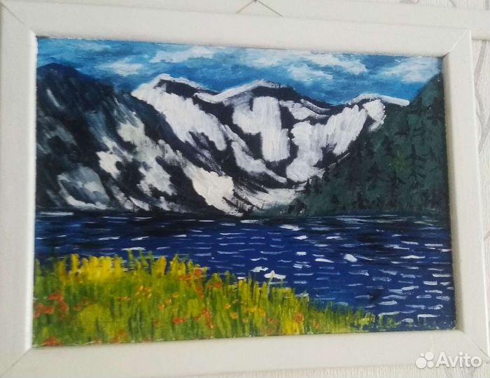 Картина маслом на холсте / 