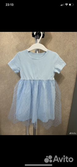 Пакет платьев для садика с фатином 3 шт 98 см