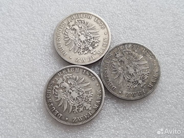 Коллекция серебрянных монет Германии