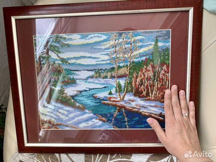 Картина крестом