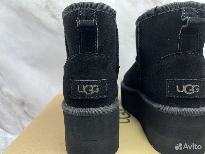 Угги Женские Ugg Classic Mini Platform Black