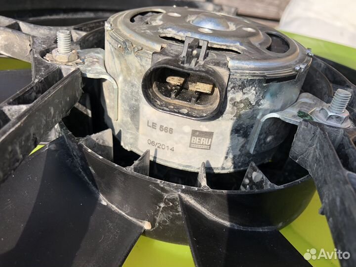 Вентилятор охлаждения Opel Vectra C