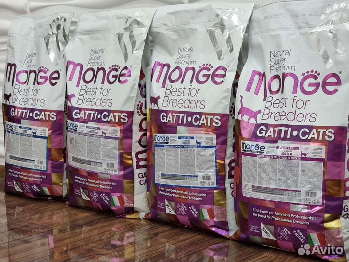 Monge Сухой корм для кошек и котят 10 кг