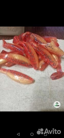 Виброхвост Relax Kopyto 3L. 76mm 7.1g