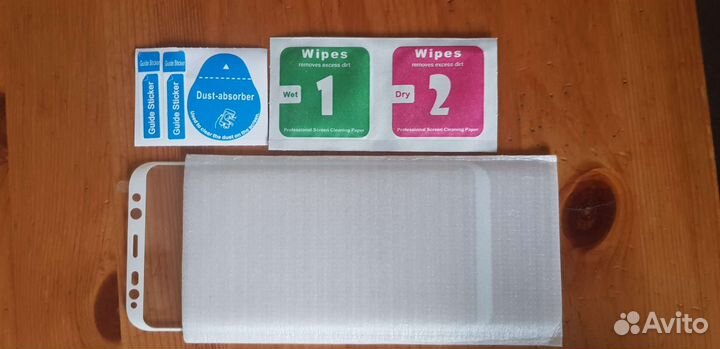 Защитное стекло на samsung с8+