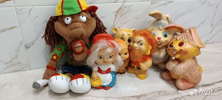 Резиновые игрушки СССР