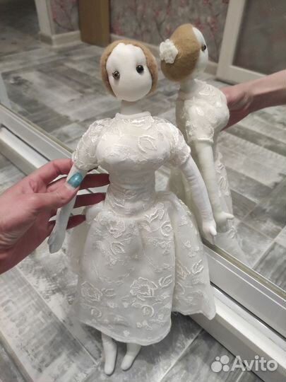 Кукла невеста ручной работы