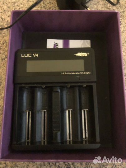 Зарядное устройство для акб efest luc 4