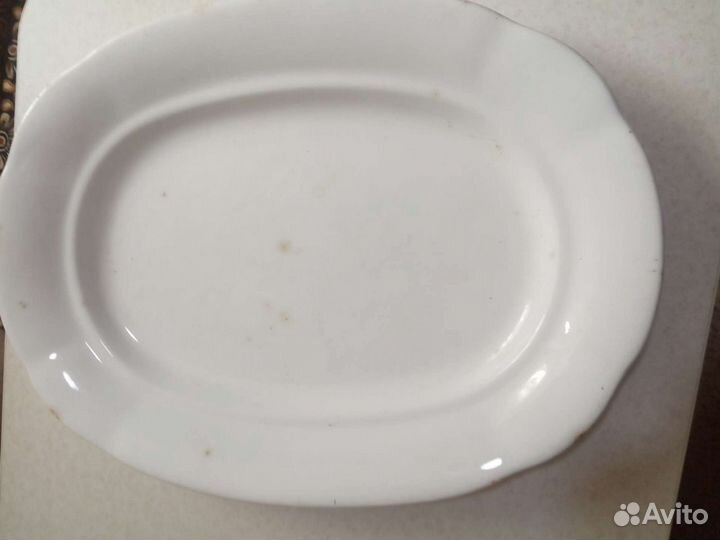 Блюдо фарфор-19век