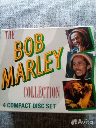 Bob Marley коллекционные 4 диска