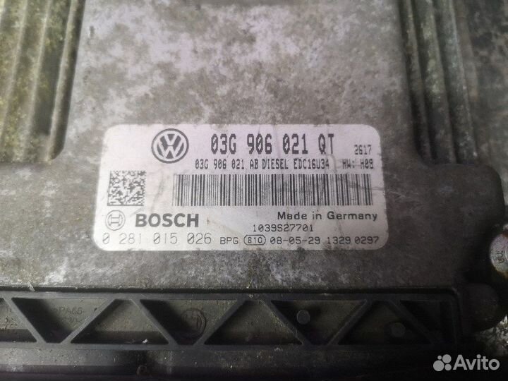 Эбу Vag 2.0 TDi passat superb