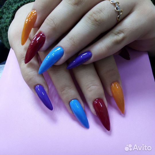 Наращивание,маникюр, шеллак Кимовск