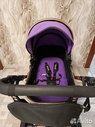 Коляска 3 в 1 с автолюлькой